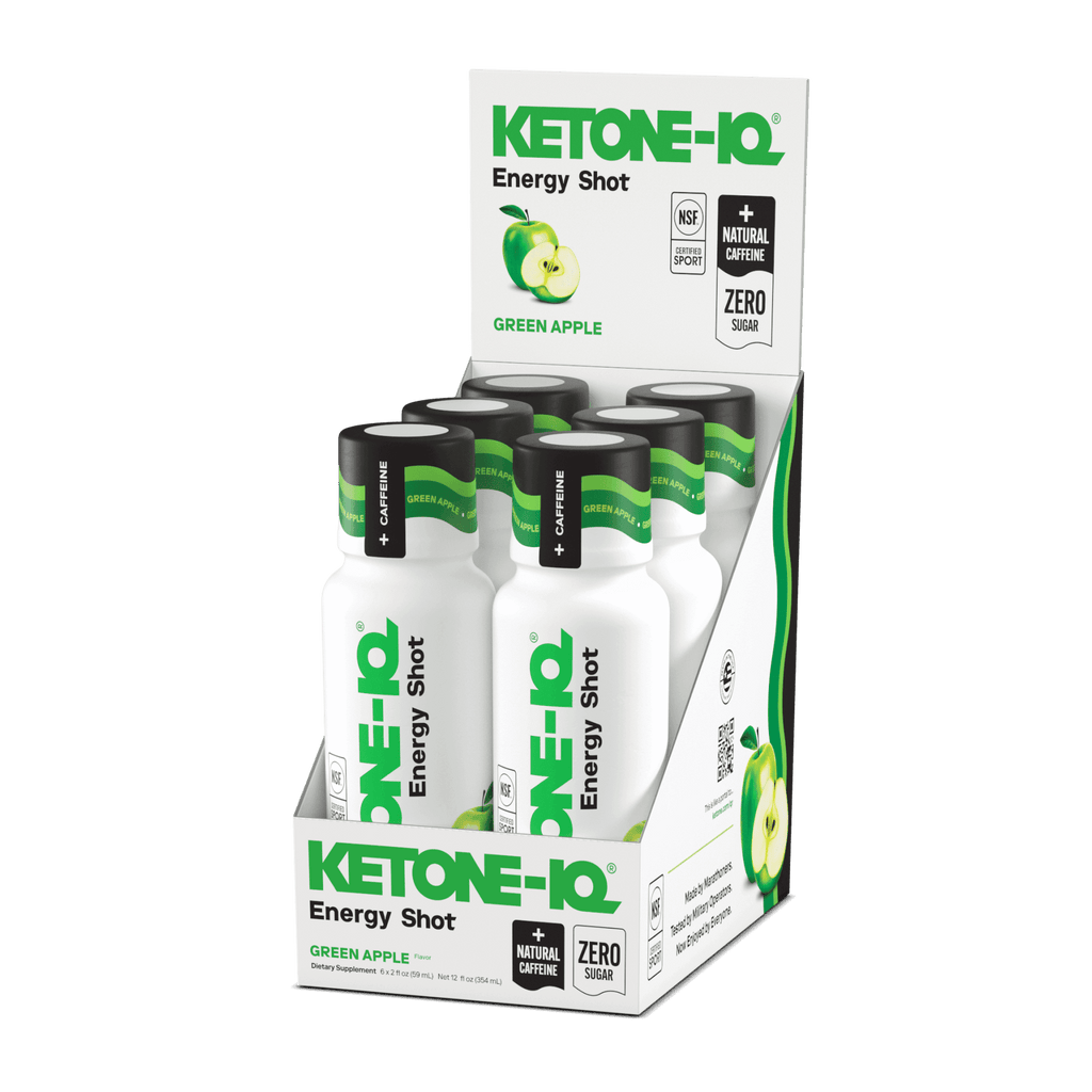 Ketone-IQ +Caffeine Shot Green Apple