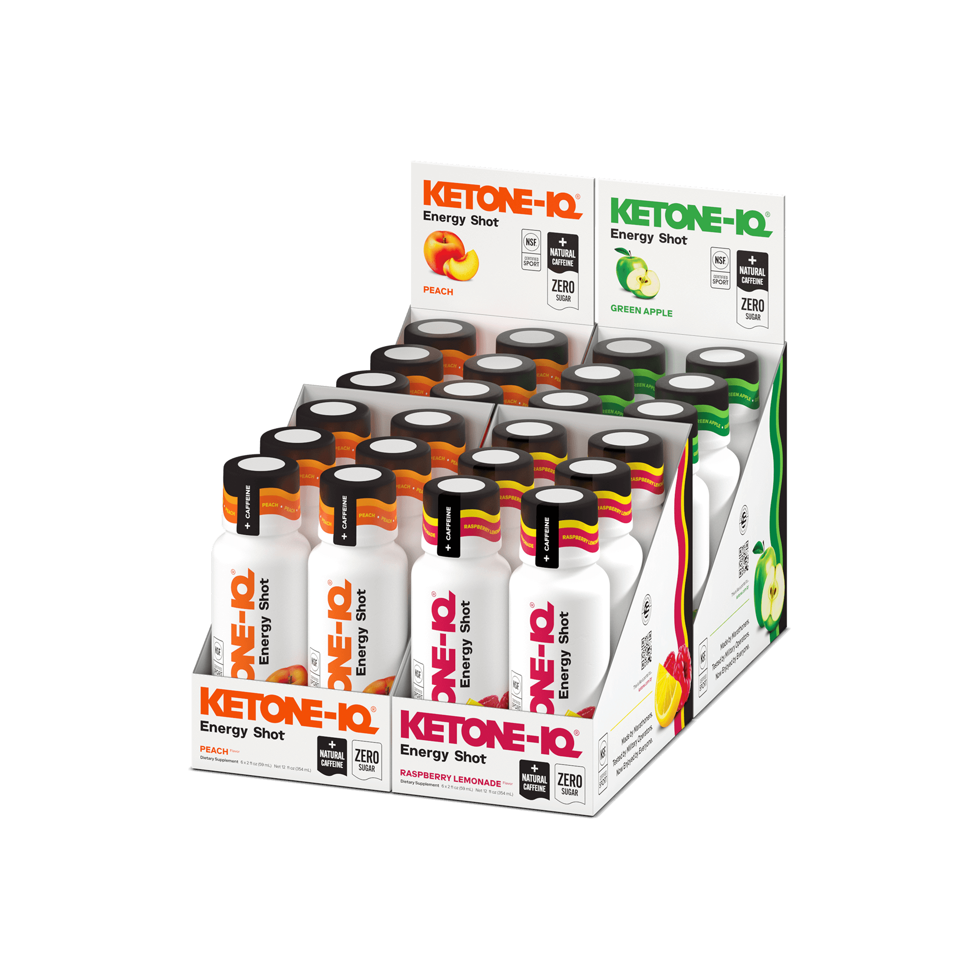 Ketone-IQ +Caffeine Shot Variety