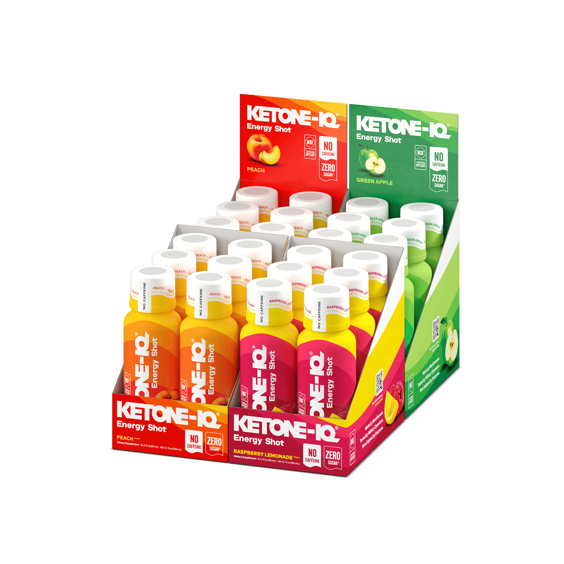 Ketone-IQ No Caffeine Shot Variety